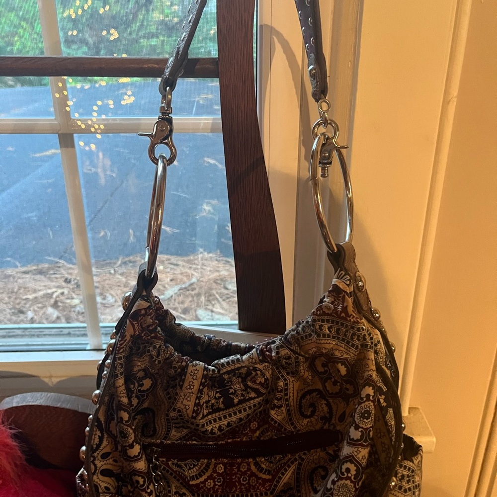 Kathy Van Zeeland beautiful paisley purse.